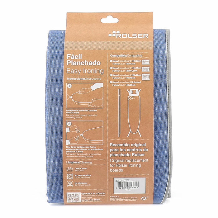 Ironing board cover Rolser Blue
