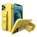 Rope case gel case with a chain lanyard bag lanyard iPhone 11 Pro Max yellow - Cell phone cases and covers<<<HurtelXML