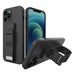 Rope case Gel case with a chain lanyard bag lanyard iPhone 12 black - Cell phone cases and covers<<<HurtelXML
