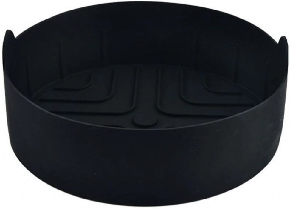 Silicone dish Rosberg R51980RSB 18.8 x 5.5cm Black