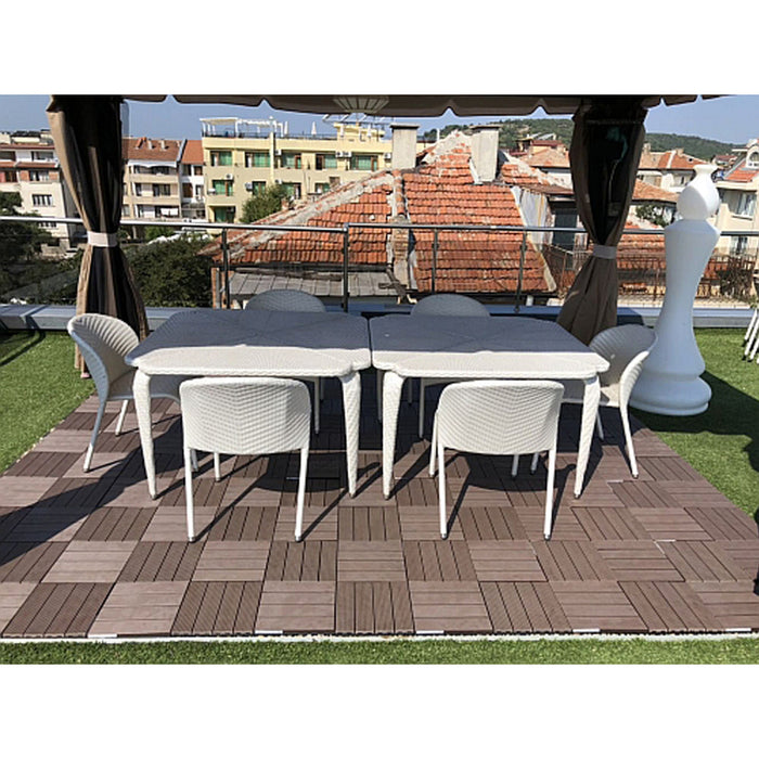 DECKING TILE 30X30CM ROSSIMA WPC
