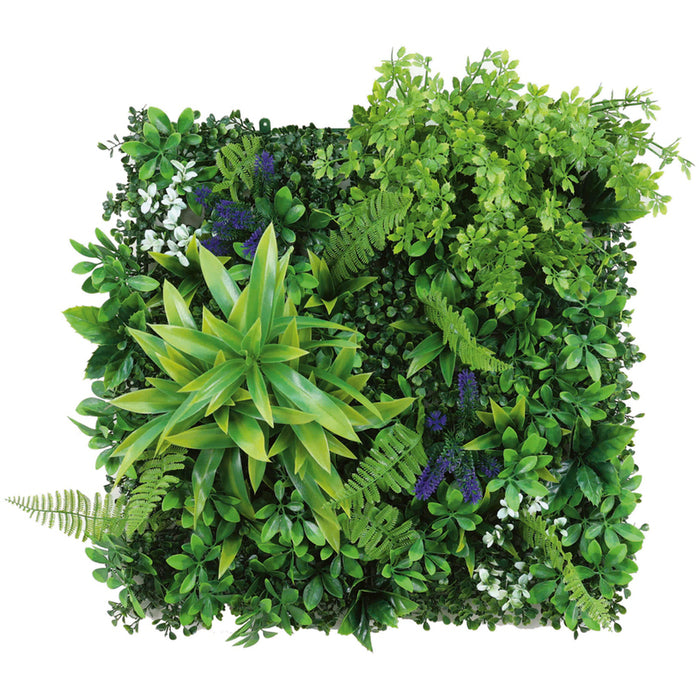 DECORATIVE PANEL 50X50CM 1PCS IN PACKAGE ROSSIMA FERN+MOSS+TROPICAL PLANTS