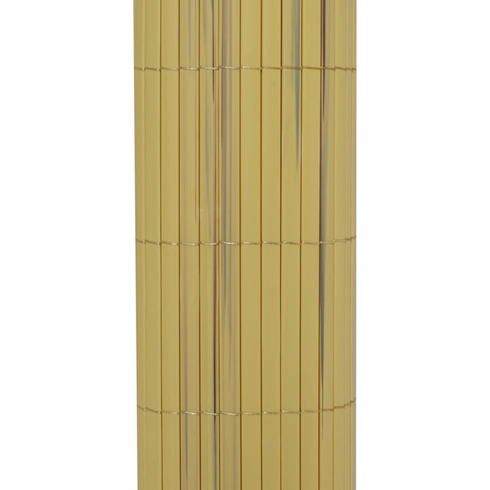 FENCE COVER PVC BAMBOO 100X300CM ROSSIMA MZ 8008