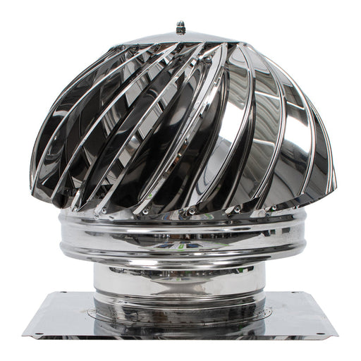 ROTATING CAP WITH STAINLESS STEEL PLATES 250/250MM KAMININOX - Допълнително оборудване<<<Отопление Охлаждане и