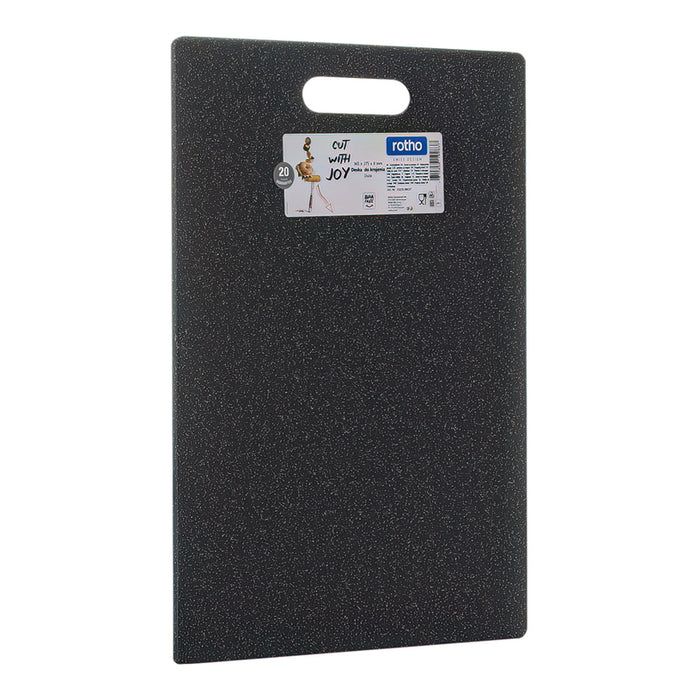 CUTTING BOARD 36.5 X 27.5 CM GRANIT GRAY ROTHO