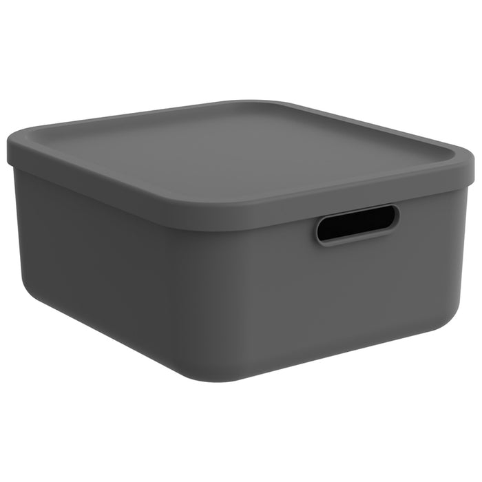 STORAGE BOX 20L ANTHRACITE ROTHO ALBULA