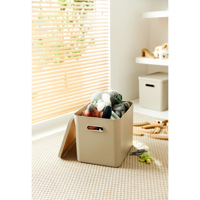 ROTHO ALBULA CAPPUCCINO STORAGE BOX 27L