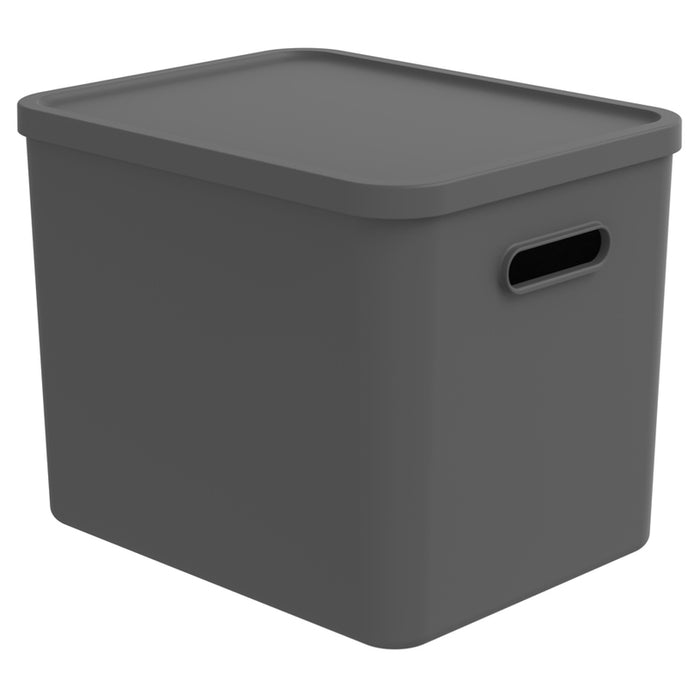 STORAGE BOX 27L ANTHRACITE ROTHO ALBULA