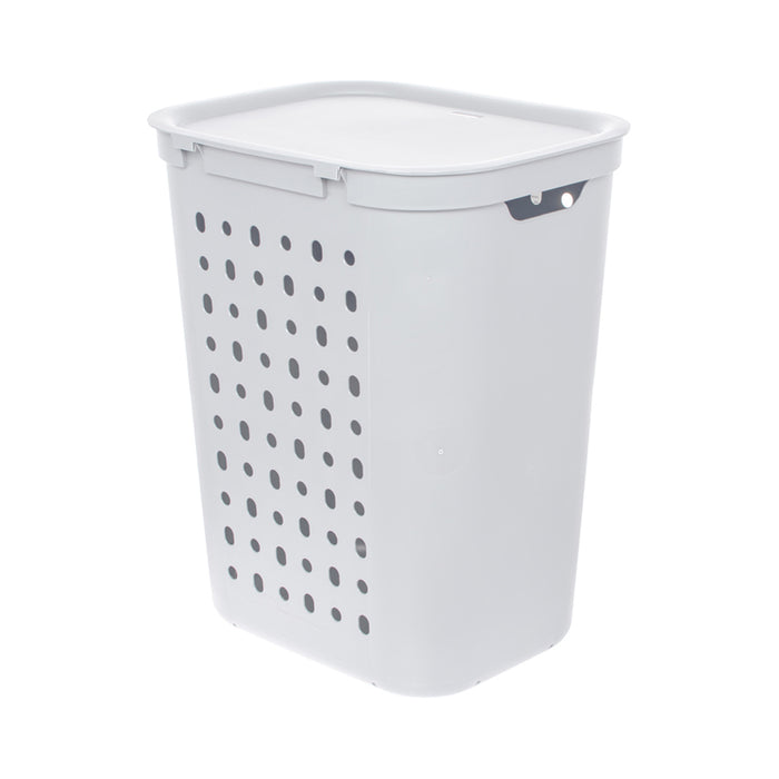 LAUNDRY BASKET 55 L JONA WHITE ROTHO