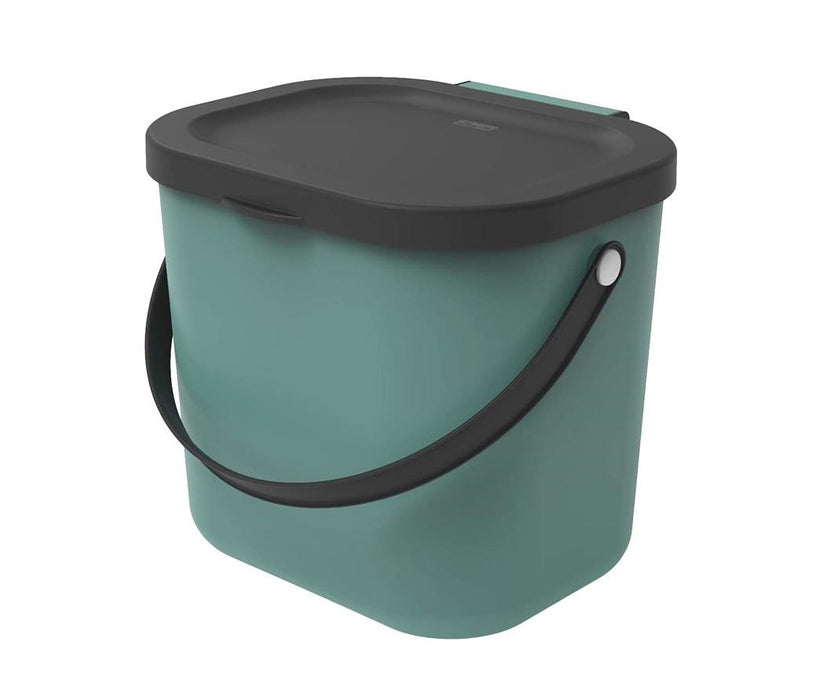WASTE BIN SEPARATE COLLECTION 6L GREEN ROTHO ALBULA