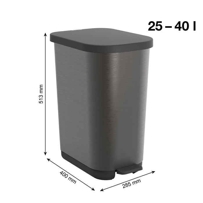 WASTE BIN 35 L RIBO ROTHO