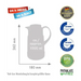 ROTPUNKT Thermos jug 1.0 l ristretto (black) - Flasks & thermal mugsAGD-TKT<<<Home Appliance - ProductsAGD<<<ActionPL