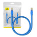 Round Cable Baseus Ethernet RJ45 Cat.6 0,5m (blue) - Network cables<<<Cables<<<IT Accessories<<<InnproXML&&&Network