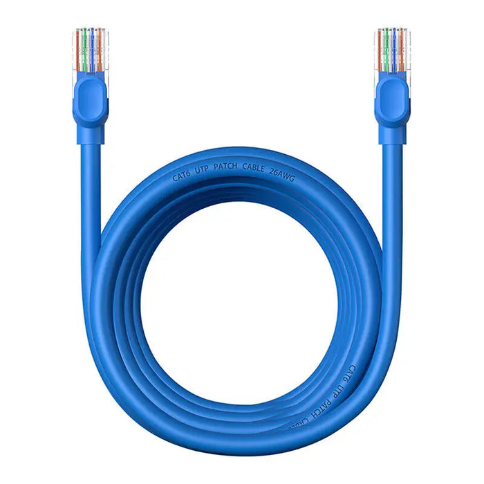Round Cable Baseus Ethernet RJ45 Cat.6 5m (blue) - Network cables<<<Cables<<<IT Accessories<<<InnproXML&&&Network