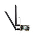 Router D-Link DWA-X582 Black Wi-Fi Bluetooth 5.0 Wi-Fi 6 GHz PCI Express 3000 Mbps - Компютър Мрежи и