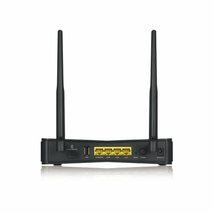 Router ZyXEL LTE-3301PLUS-EU0102F Black USB 2.0 Ethernet LAN Wi-Fi - Компютър Мрежи и компоненти<<<Компютри|