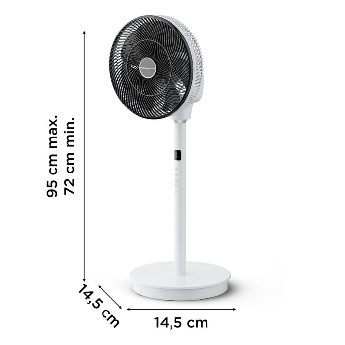 ROWENTA Turbo Swift Silence QV5040F1 Stand Fan