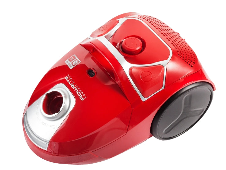 Rowenta RO3953EA, Compact Power parquet ACAA, 75db, H+ bag, SPA upgrade suction head, TTM + XL with brush, parquet + crevice tool 2 in 1 + upholstery nozzle, color red