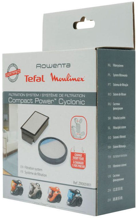 Vacuum cleaner filter Rowenta Hepa Filter + foam filter washable ZR005901