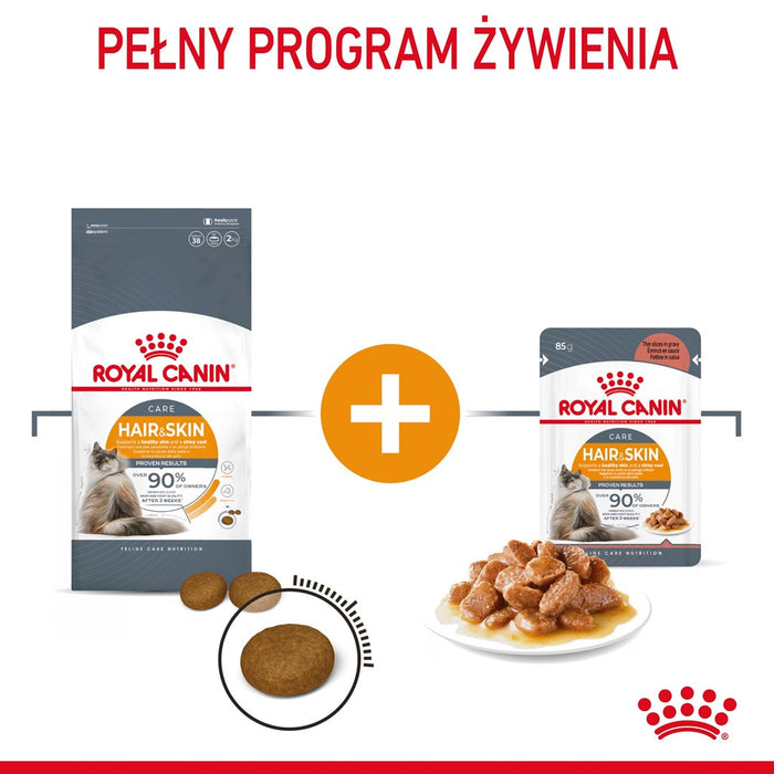 ROYAL CANIN Hair&Skin Care - dry cat food - 4kg