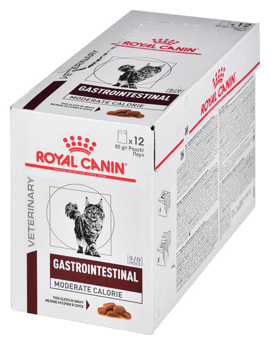 ROYAL CANIN Gastrointestinal Moderate Calorie - wet cat food - 12 x 85g