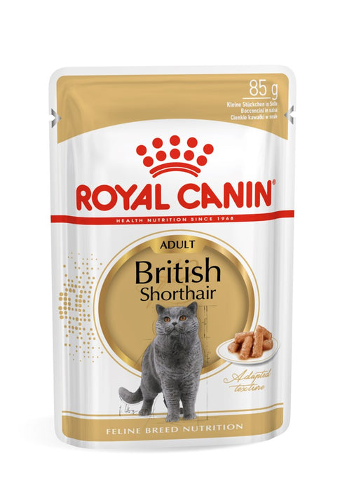 ROYAL CANIN British Shorthair packet 12x85g