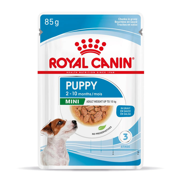 ROYAL CANIN SHN Mini Puppy in sauce - wet puppy food - 12X85g