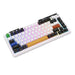 Royal Kludge KZZI K75 pro RGB wireless mechanical keyboard Moment Switch (black and white) (QWERTY)