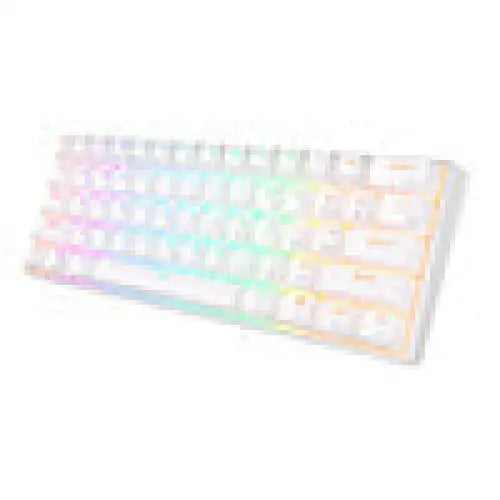 Royal Kludge RK61 RGB mechanical keyboard brown switch (white) (QWERTY) - Wired<<<Keyboards<<<Gaming<<<InnproXML