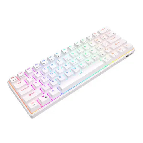 Royal Kludge RK61 RGB mechanical keyboard brown switch (white) (QWERTY) - Wired<<<Keyboards<<<Gaming<<<InnproXML