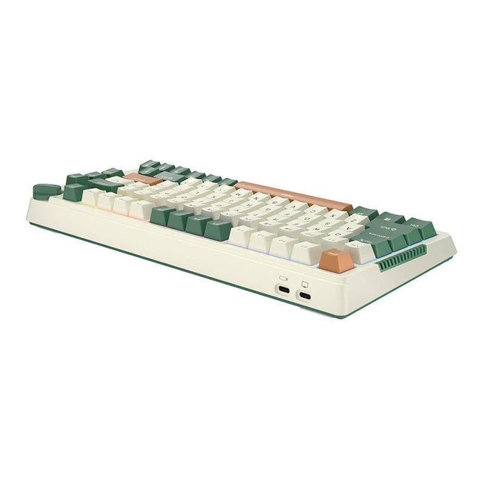 Royal Kludge RKH81 RGB Wireless Mechanical Keyboard Sky cyan switch (green) (QWERTY)