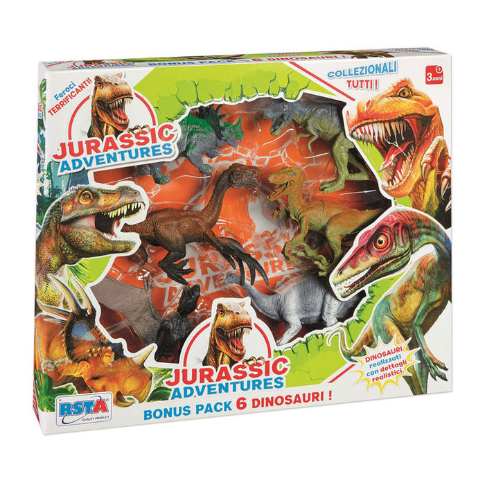 RS TOYS DINOSAURS JURASSIC ADVENTURES SET