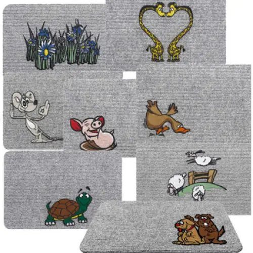 RUBBER HAMAT FIGURES 40X60 CM. - Изтривалки<<<Мебели и интериор<<<Praktiker
