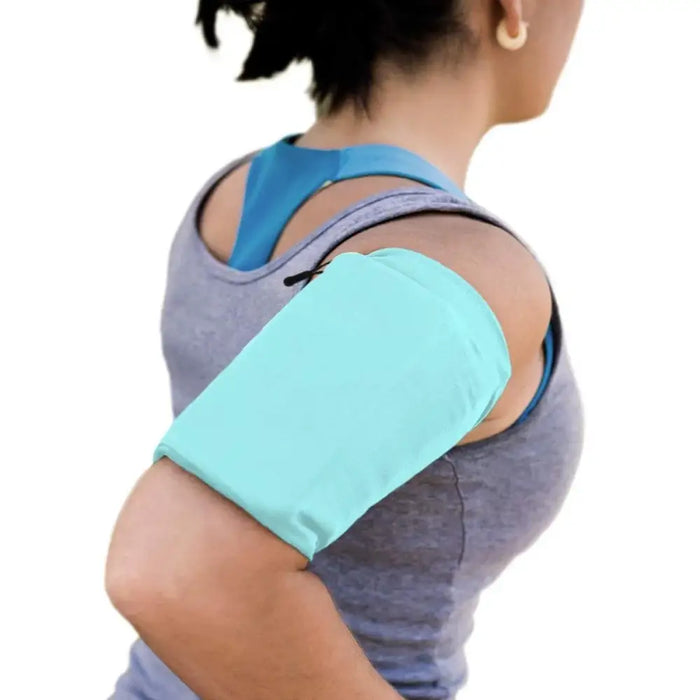 Running armband phone armband L blue - Sport products<<<HurtelXML