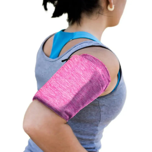 Running armband phone armband XL pink - Sport products<<<HurtelXML