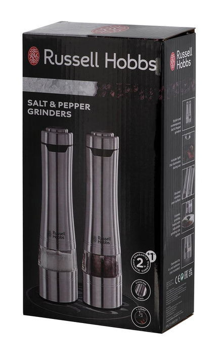 Russell Hobbs 23460-56 seasoning grinder Salt & pepper grinder set Stainless steel