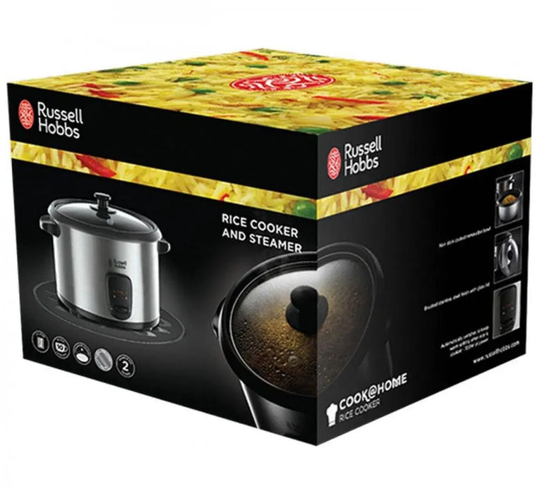 Russell Hobbs 19750-56 rice cooker 1.8 L 700 W Stainless steel