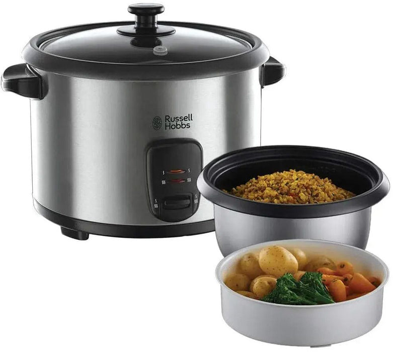 Russell Hobbs 19750-56 rice cooker 1.8 L 700 W Stainless steel