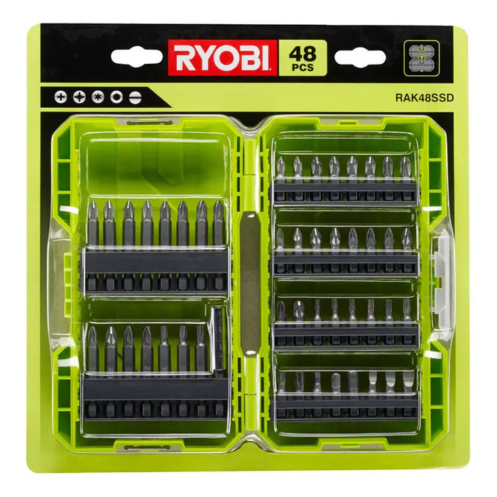RYOBI RAK48SSD BIT SET - Битове и накрайници<<<Консумативи за електроинструменти<<<Инструменти и