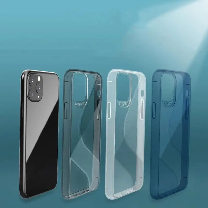 S-Case Flexible Cover TPU Case for Huawei P40 Lite E transparent - Cell phone cases and covers<<<HurtelXML