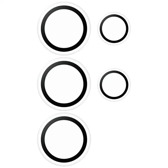 SAFE by PanzerGlass Rings Lens Protector for Samsung Galaxy S25 Ultra Clear Tempered Glass - Cell phone tempered