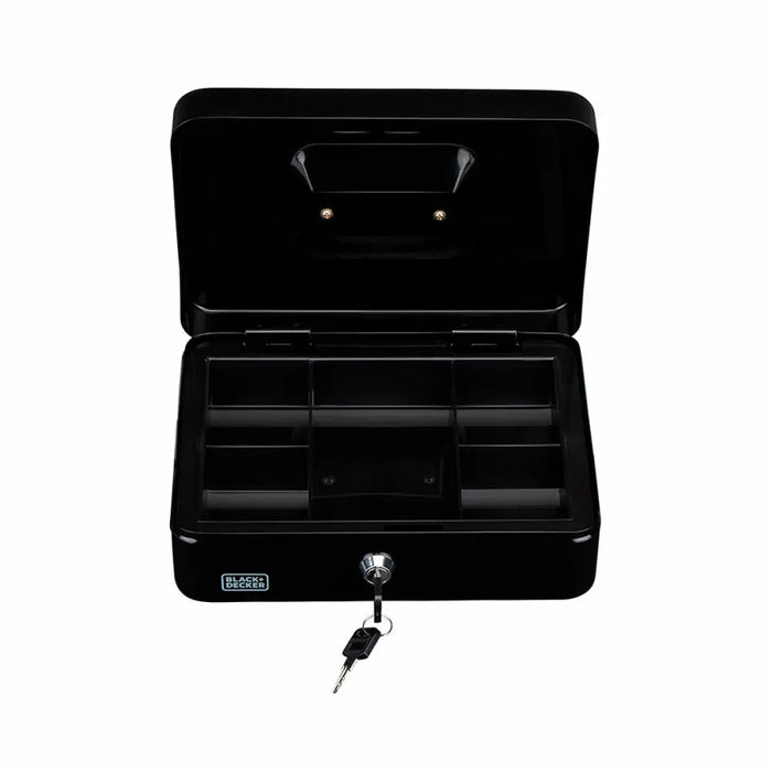 Safe-deposit box Black & Decker Black - Сигурност Удома<<<Дом Градина<<<BigBuy&&&Системи за сигурност<<<Сигурност