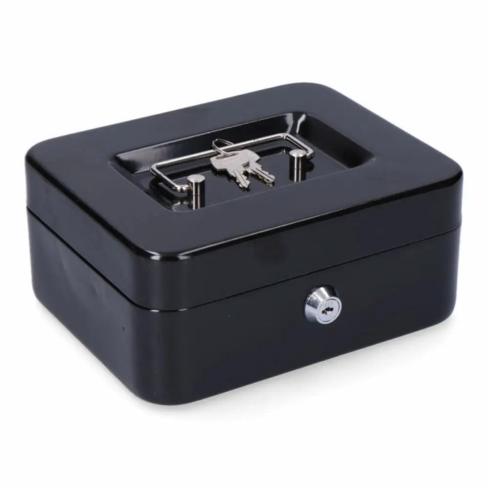 Safe-deposit box Micel CFC09 M13396 Black Steel 20 x 16 x 9 cm 200 x 160 x 90 mm - Сигурност Удома<<<Дом