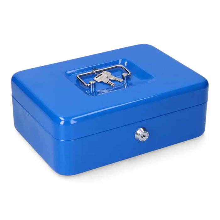 Safe-deposit box Micel CFC09 M13397 Blue Steel 25 x 18 x 9 cm 250 x 180 x 90 mm - Сигурност Удома<<<Дом