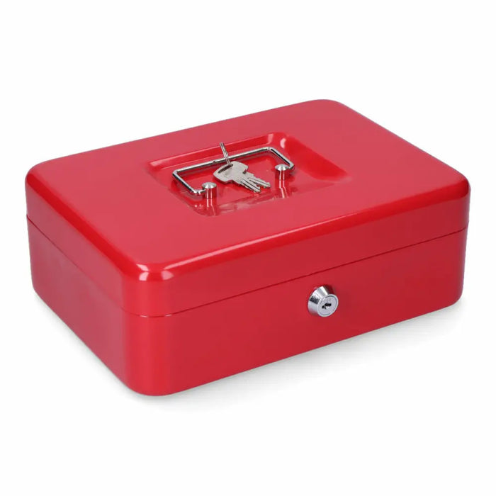 Safe-deposit box Micel CFC09 M13398 Red Steel 25 x 18 x 9 cm 250 x 180 x 90 mm - Сигурност Удома<<<Дом