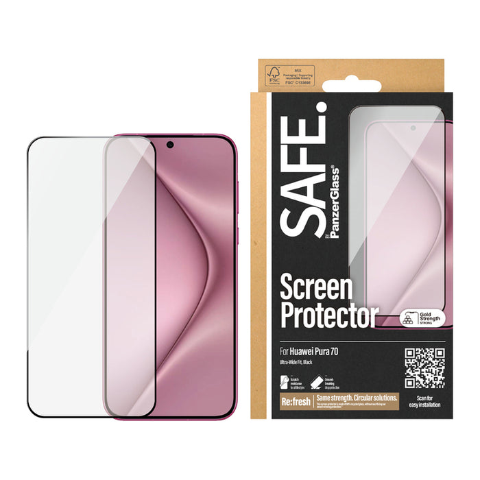 GLASS SAFE HUAWEI PURA 70 BLACK