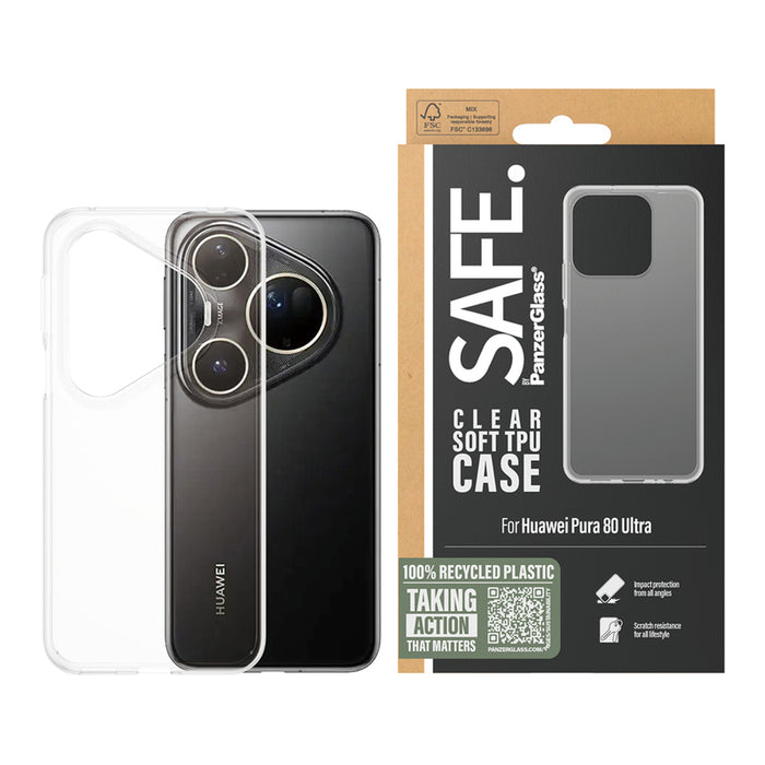 CASE SAFE HUAWEI PURA 80 ULTRA CLEAR