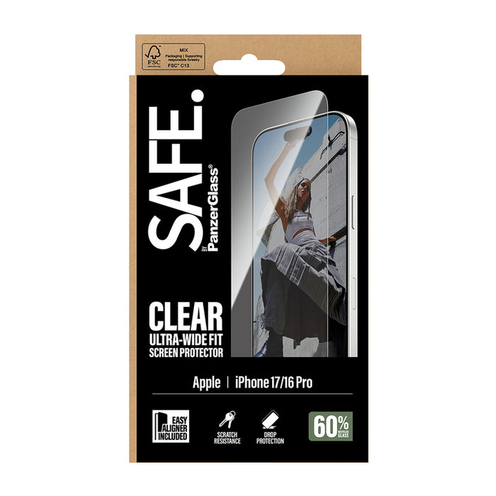 GLASS SAFE IPHONE 17 /16 PRO UWF
