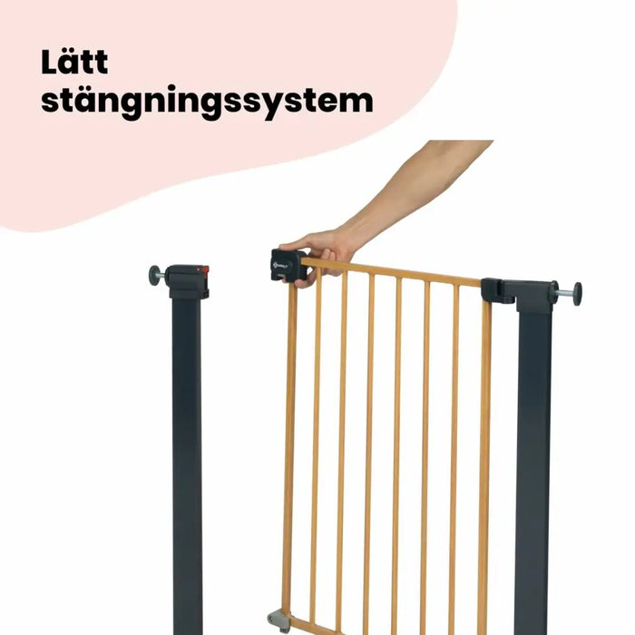Safety barrier Safety 1st Easy Close Brown Black 73-80 cm - Системи за сигурност<<<Сигурност Удома<<<Дом