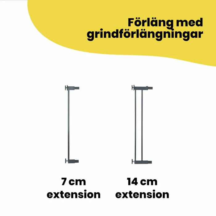 Safety barrier Safety 1st Easy Close Brown Black 73-80 cm - Системи за сигурност<<<Сигурност Удома<<<Дом